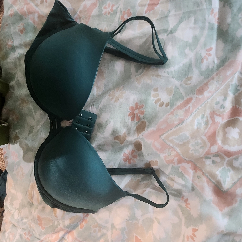 Victoria secret push up bra- Emerald green